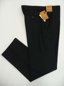 Flat Front Wool Blend Trouser