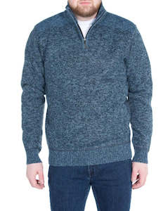 Chamonix 1/4 Zip - Indigo