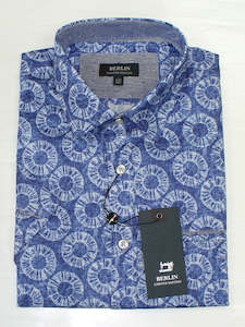 Clothing: Mosaic Satin  S/S Shirt