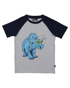 Rad Dino Raglan Tee