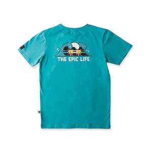 Clothing: Epic Life SS Tee - Seafoam