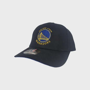 Team Colour Classic 6 Panel Golden State Warriors - Black