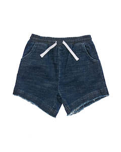 Clothing: Dark Denim Short