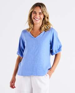 Clothing: Elanora Linen Blouse