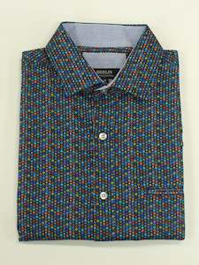 Clothing: Dot Stain Print S/S Shirt