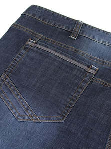 Square Weave Denim Short