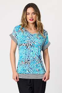 Clothing: Anna Print Tee