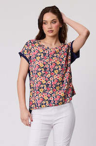 Melinda Top - Navy