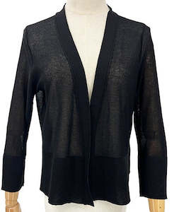 Mesh Cardi - Black