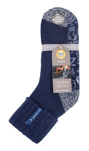 Clothing: Lounge Sock - Mens Navy