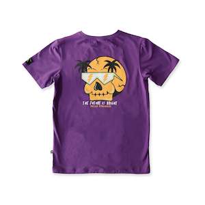 Future Is Bright SS Tee - Purple