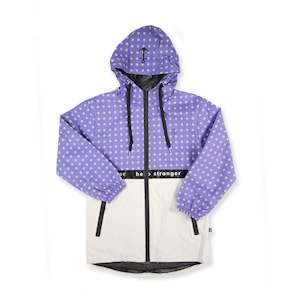 Rainy Days Jacket - Purple/Cream