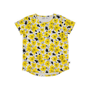 Clothing: Yellow Flower Tee