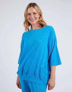 Clothing: Mazie Sweat - Ibiza Blue