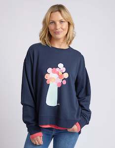 Clothing: Janey Floral Crew