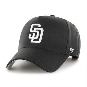 Clothing: 47 MVP DT San Diego Snapback - Black/White