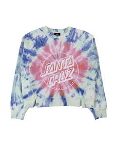 Opus Dot Front Tie Dye Sweater