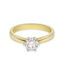 18ct Gold Diamond Solitaire