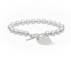 Silver Ball Bracelet