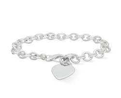 Silver Cable Bracelet