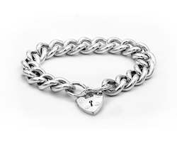 Super Chunky Solid Silver Bracelet