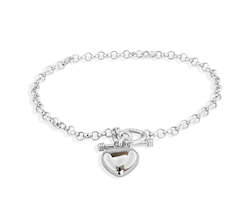 Silver Fine Belcher Bracelet