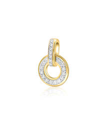 9ct Gold Diamond Pendant