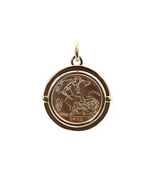 Half Sovereign Pendant