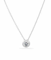 Diamond Solitaire Necklace