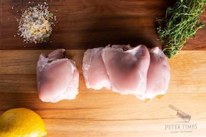 Butchery: Free Range Chicken Thighs – 1Kg Packs