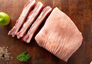 Freedom Farmed Boneless Pork Belly – 1.5Kg to 2Kg