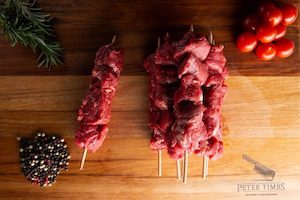 Tender Beef Kebabs – 6 Pack