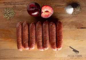 Wild Venison & Plum Sausages