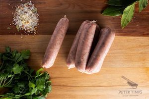 Butchery: Pork & Apple Cider Sausages – 6 Pack