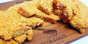 Parmesan Crumbed Pork Chops