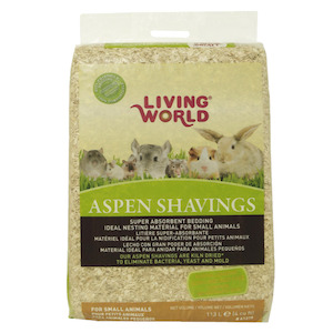 Living World Aspen Shavings 113ltr