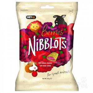 Small Animal Treats: Nibblots Berries 30gm