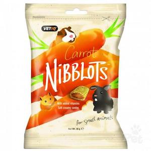 Small Animal Treats: Nibblots Carrot 30gm