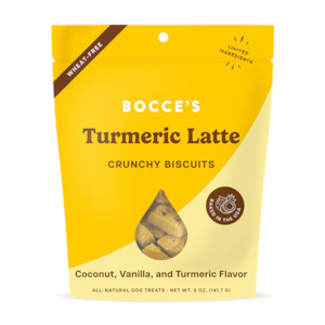 Bocce’s Turmeric Latte Crunchy Biscuits