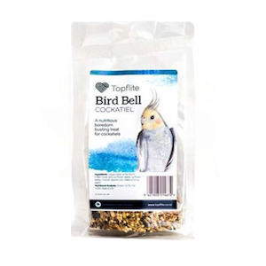 Topflite Cockatiel Seed Bell Single