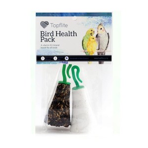 Bird: Topflite Twin Mini Bells Health Pack