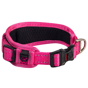 Rogz Classic Padded Collar XL- Pink