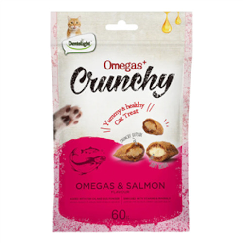 Dentalight Crunchy Omegas & Salmon 60gm