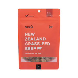 NRG+ Freeze Dried Cat Treats- Beef 50gm