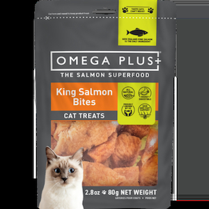 Omega Plus Salmon Bites 80gm