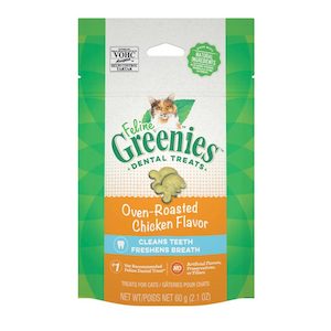 Greenies Feline Chicken Flavour 60gm