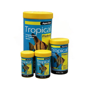 Fish Food: Aqua One Tropical Flake