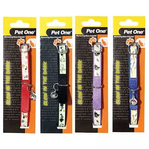 Pet One Cat Collar- Glow in the Dark