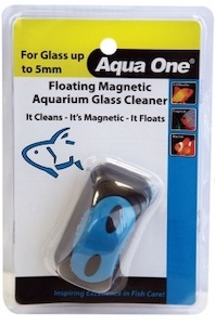 Aqua One Magnetic Glass Cleaner- Small