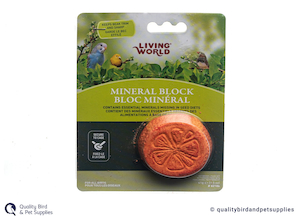 Living World Mineral Block Orange